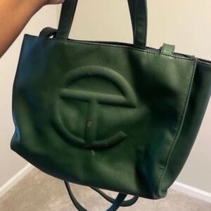 Telfar Dark Green Tote Bag